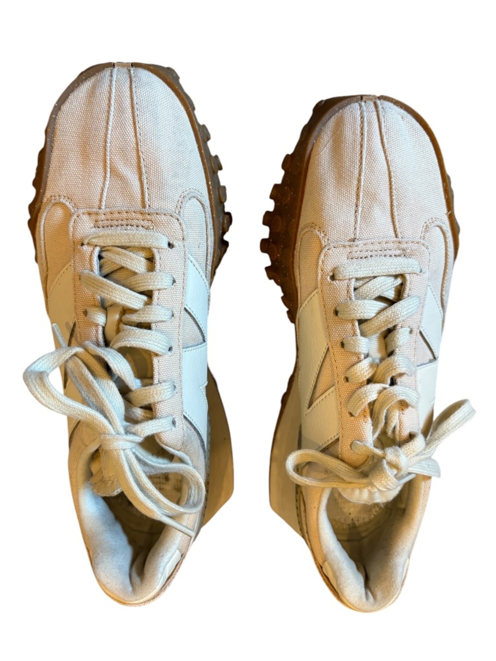 Women's New Balance XC-72 Tan Gum Sneakers